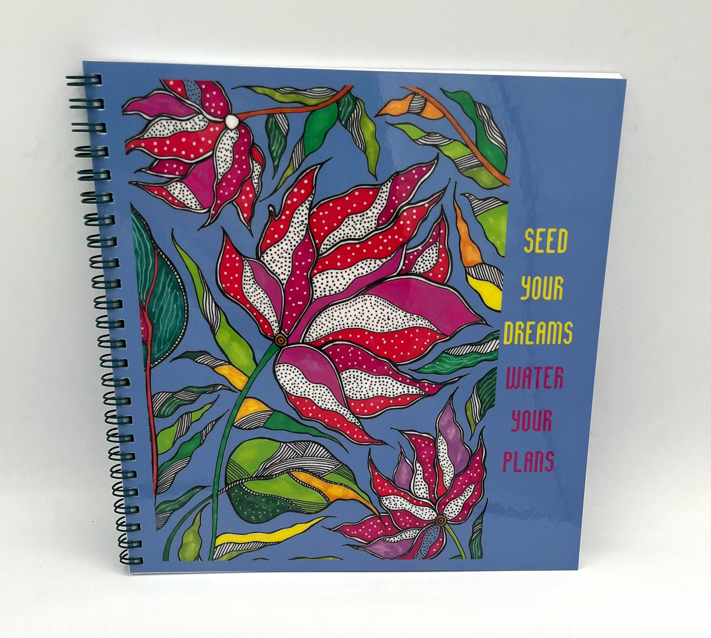 8 1/2" x 8 1/2" Sprial Bound Journal