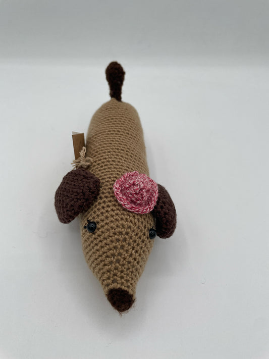 Wiener Crochet Dog