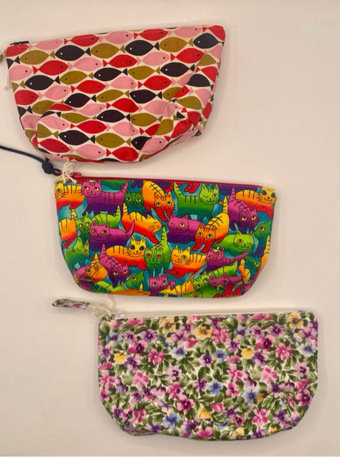 Cotton Lined Zipper Pouch