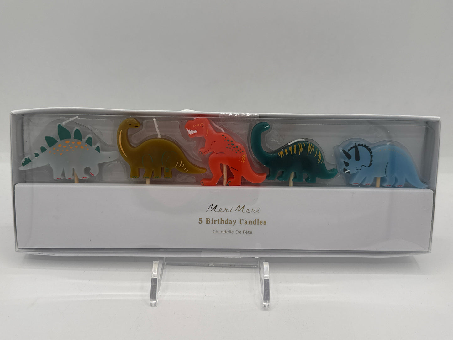 Boxed Set of Dinosaur Candles