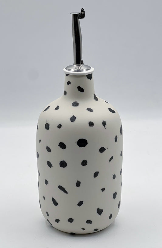 Speckled Oive Oil Cruet