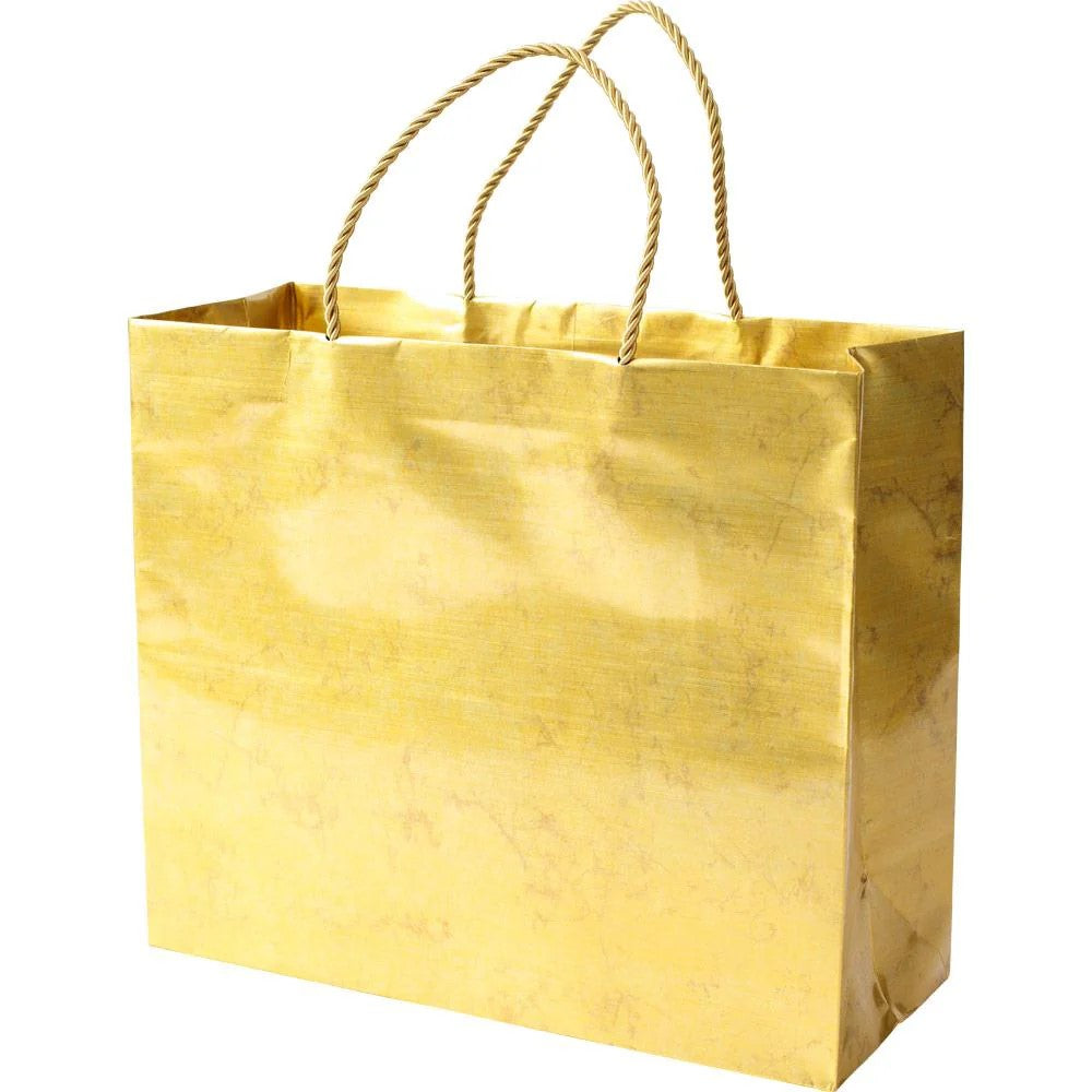 Antique Gold Gift Bag large