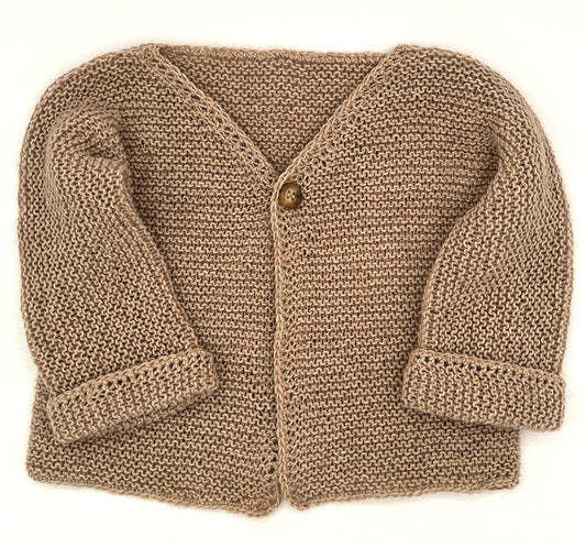 12 M Cotton, Alpaca Sesame Sweater