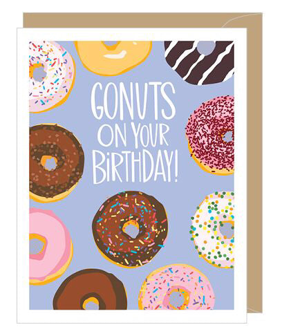 Donut Birthday Card