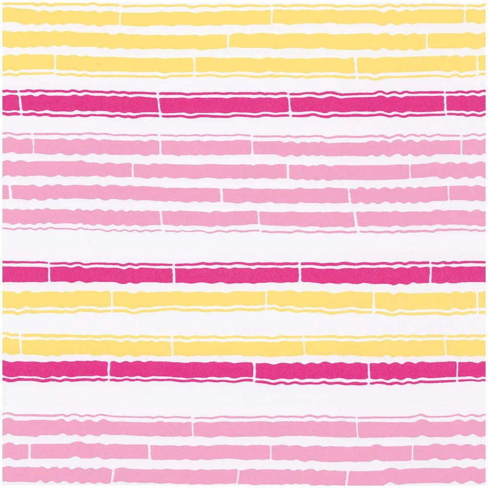 Bamboo Stripe Pink and Yellow Wrap