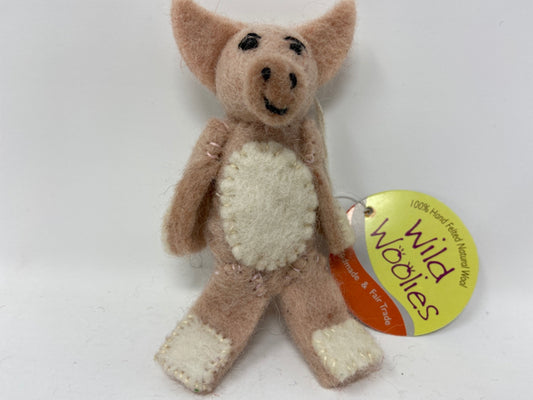 Wild Wollie Patti Pig Finger Puppet