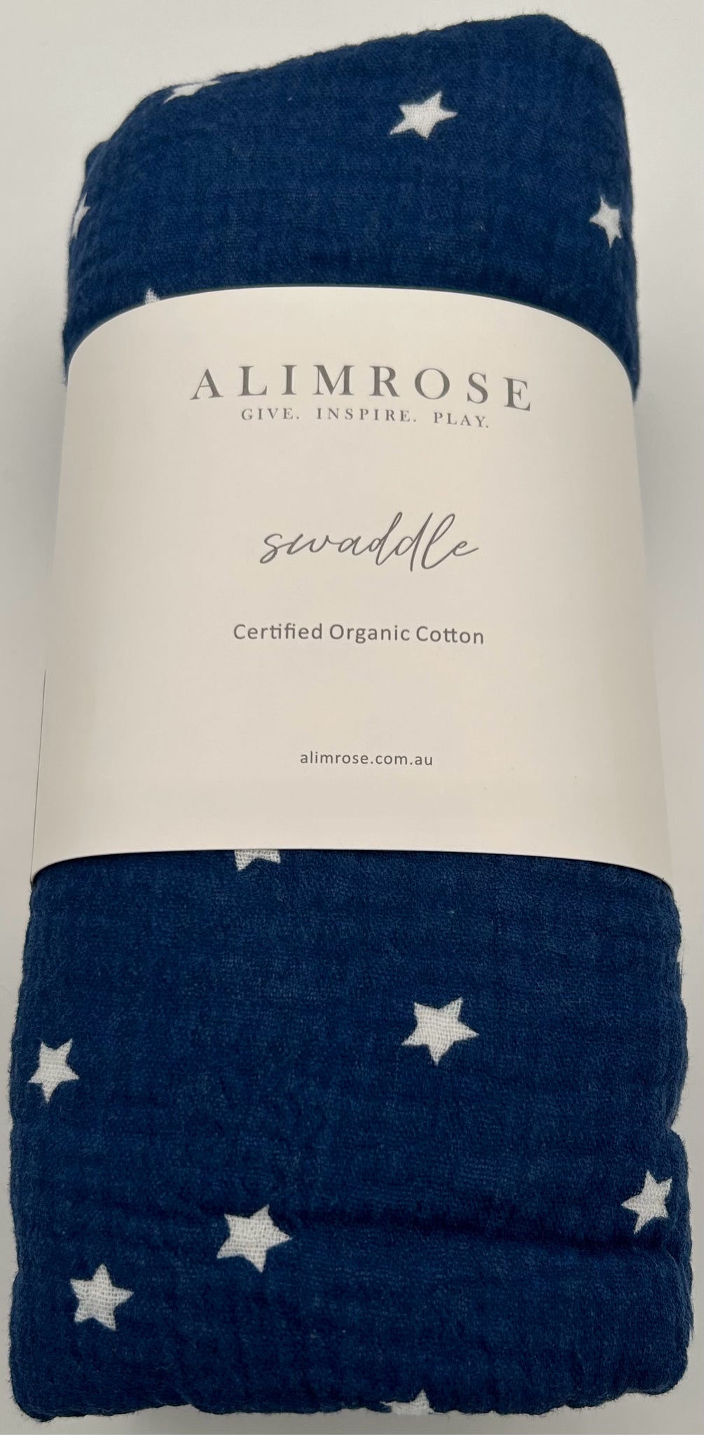 Swaddle - Muslin Starry Night Navy