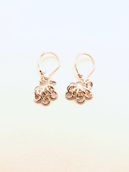 Sterling Silver Ringlet Earrings