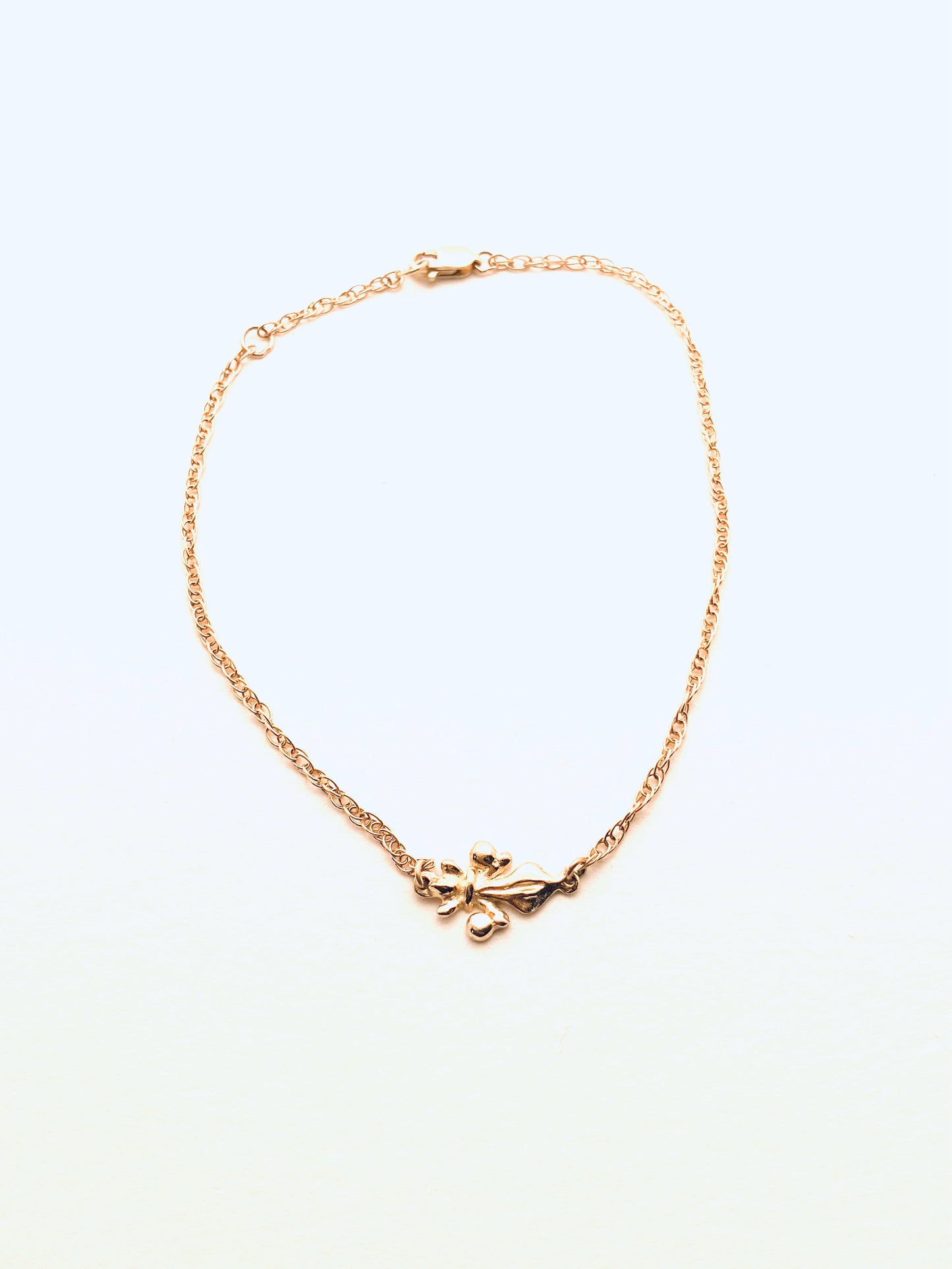 14K Gold Fleur Bracelet