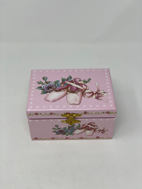Ballet Slippers Musical Jewelry Box