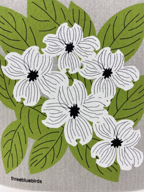 Dogwood Swedish Dishcloth