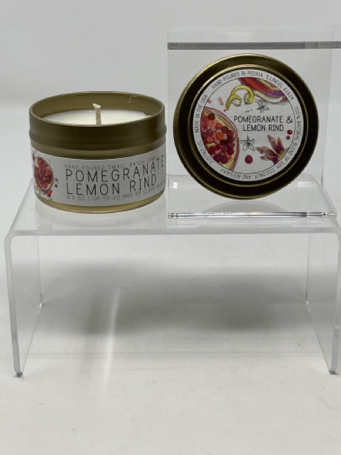 Pomegranate & Lemon Rind Travel Candle