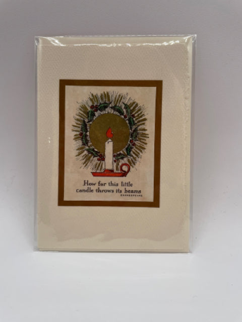 Christmas Candle Card