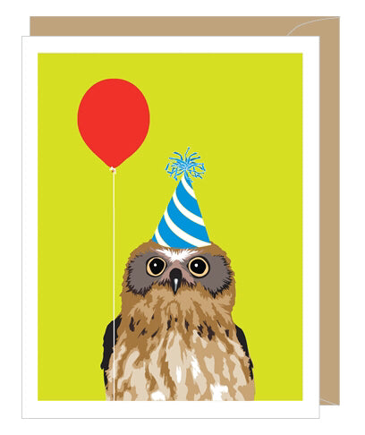 Owl Birthday Card