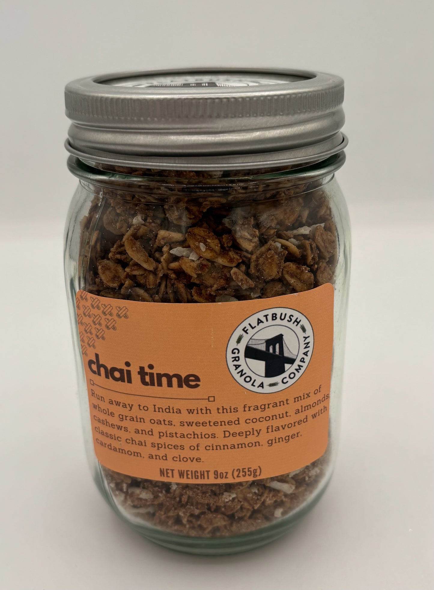 Granola Chai Time in Jars