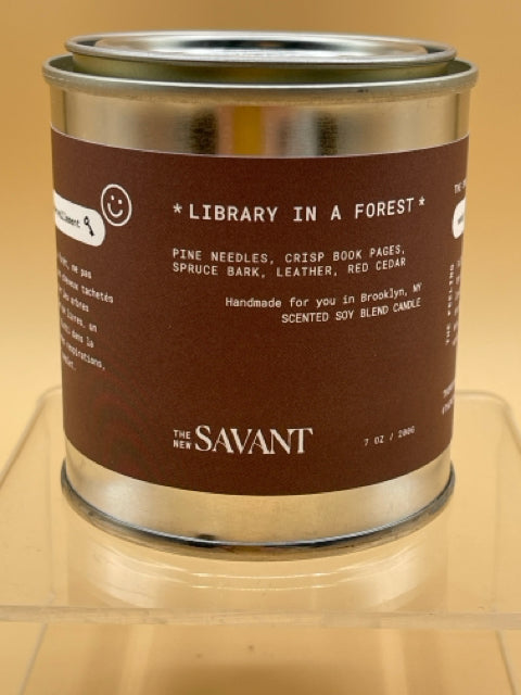 Library In A Forest Candle By The New Savant