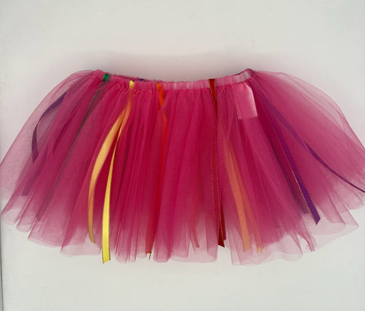 9" Gold Edge Ribbon Tutu