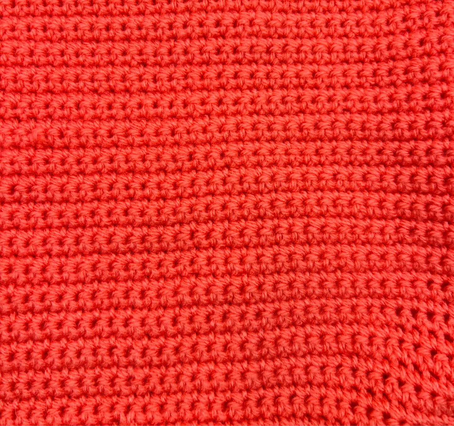 18-24 M Coral Acrylic Crochet Cardigan