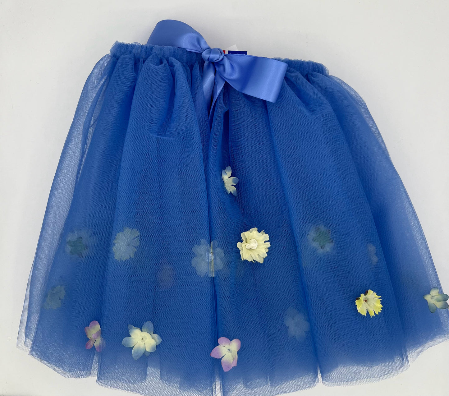 13"Periwinkle Floral Decorated Tutu