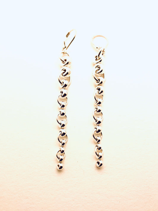 Sterling SilverSnake Earrings