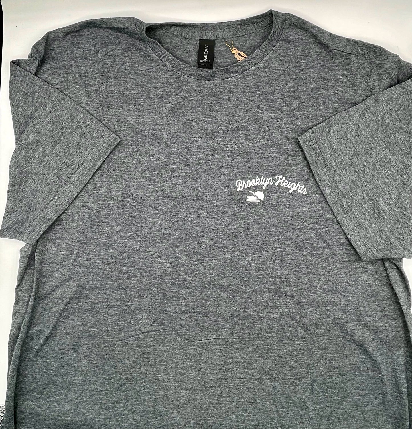 Bk Heights T-shirt Heather Gray Adult Size XL