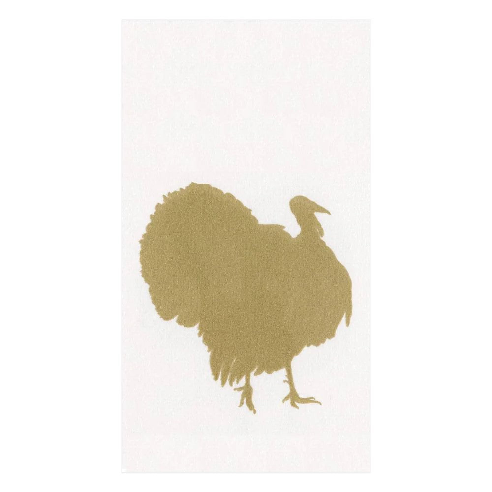 Turkey Fan-Paper Linen Guest Towel