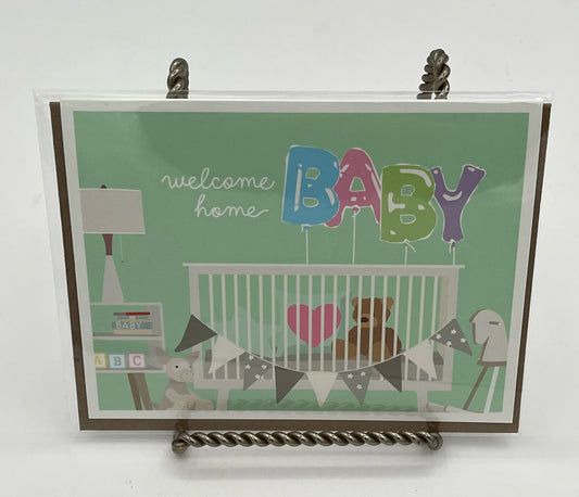 Welcome Home Baby Card