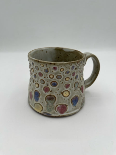 Polka Dot Ceramic Mug