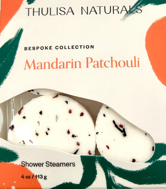 Mandarin + Patchouli Shower Steamers