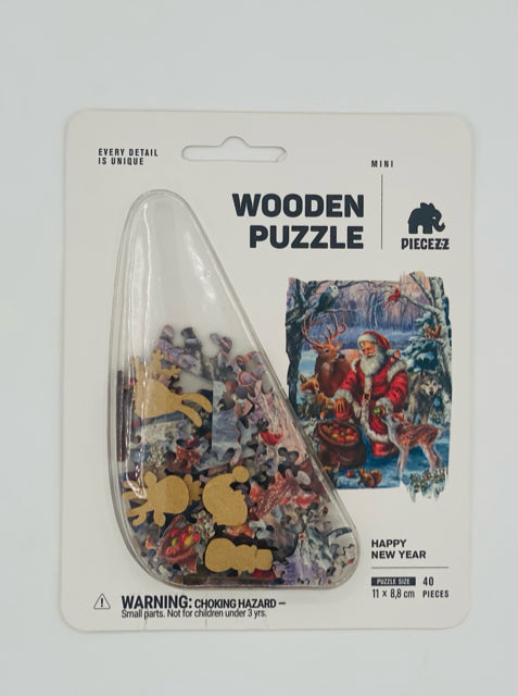 40 Piece Wooden Christmas Puzzle