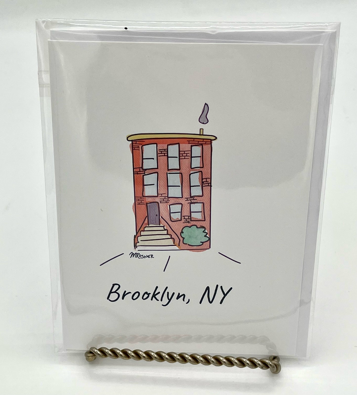 Brownstone - Brooklyn, NY Card