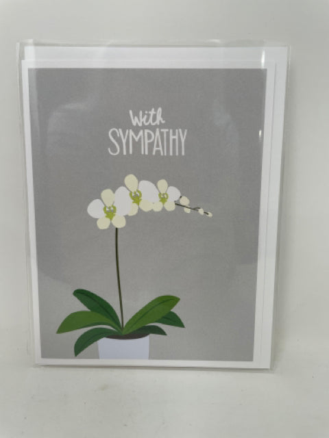 Orchid Sympathy Card