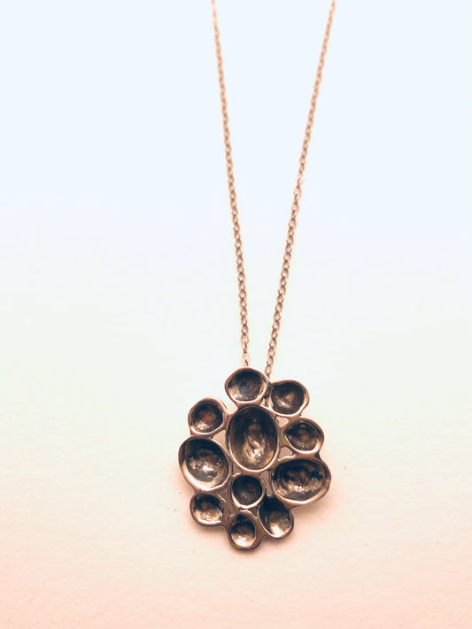 Daisy Cup Sterling Necklace