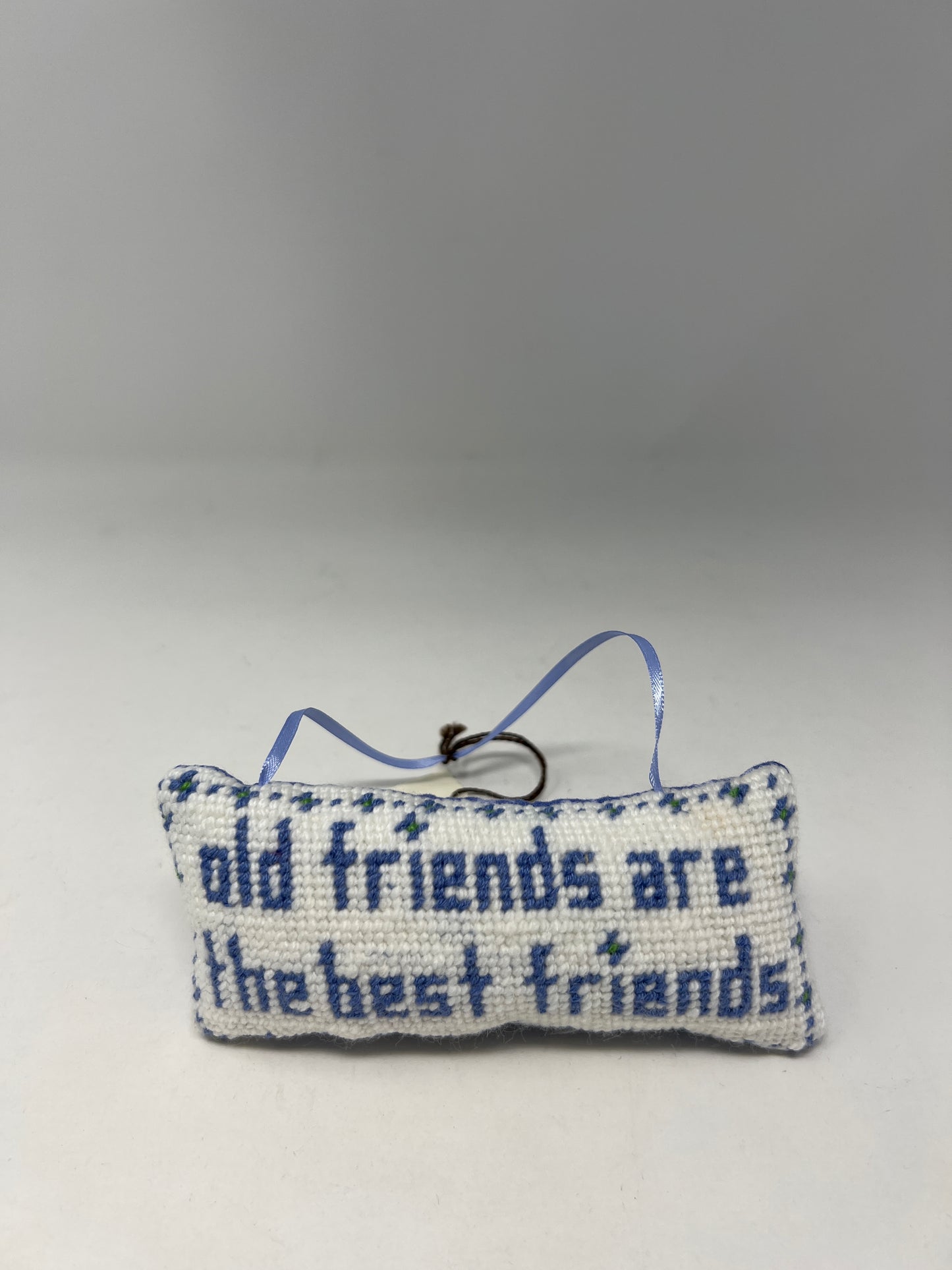 Old Friends Are The Best Friends Saying Pillow