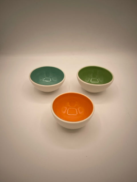 Trio of Porcelain Prep Bowls