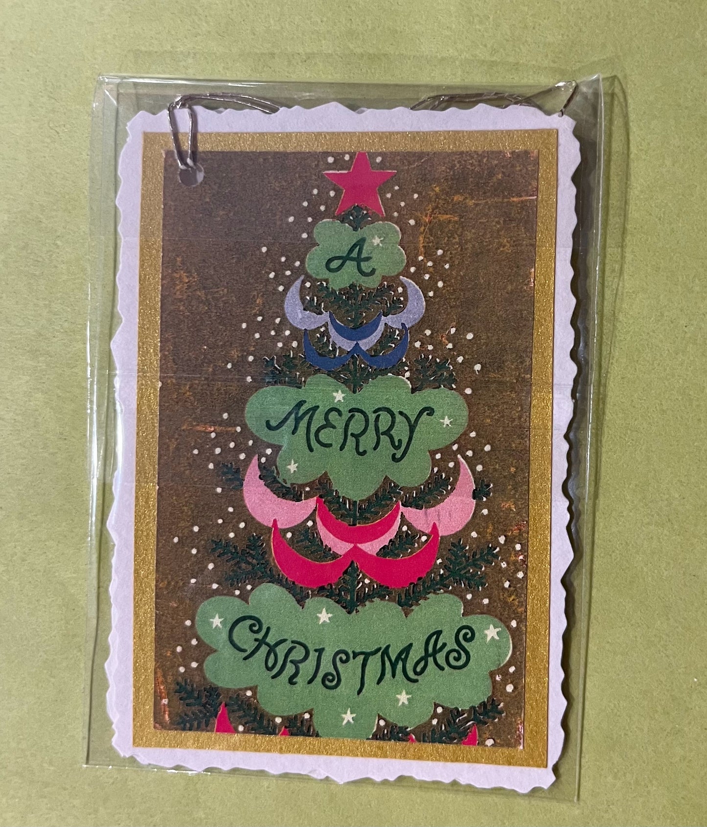 Festive Tree Christmas Gift Tags