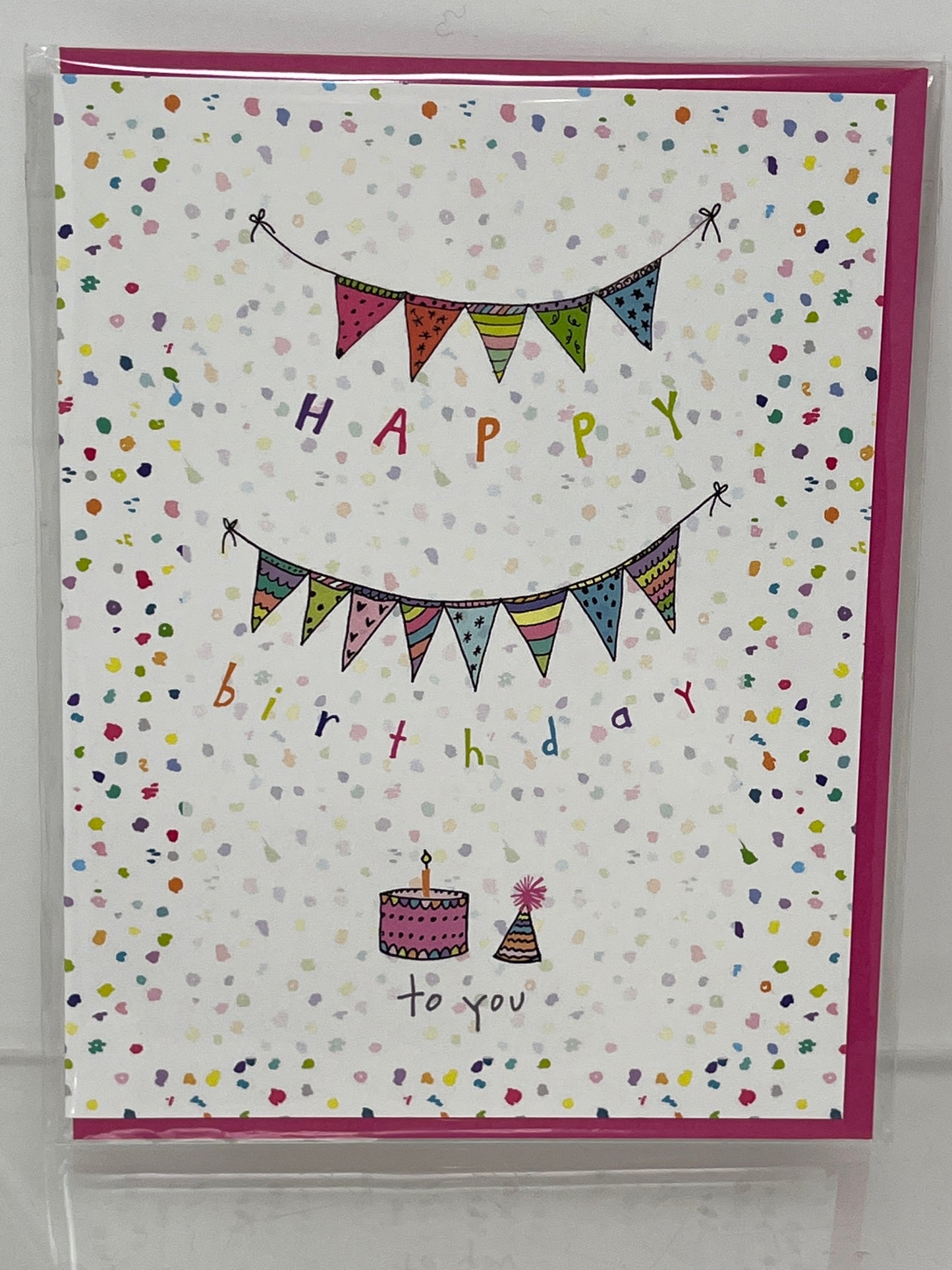 Happy Birthday Banner Card