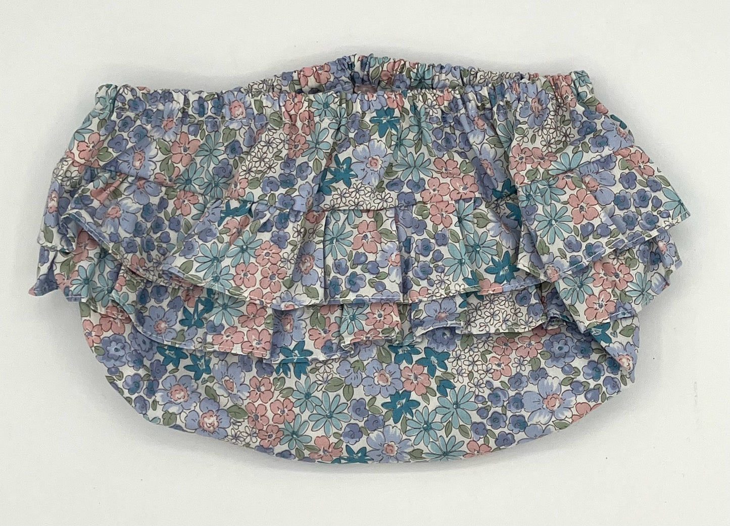 Nappy Cover - w/Ruffle Liberty Blue