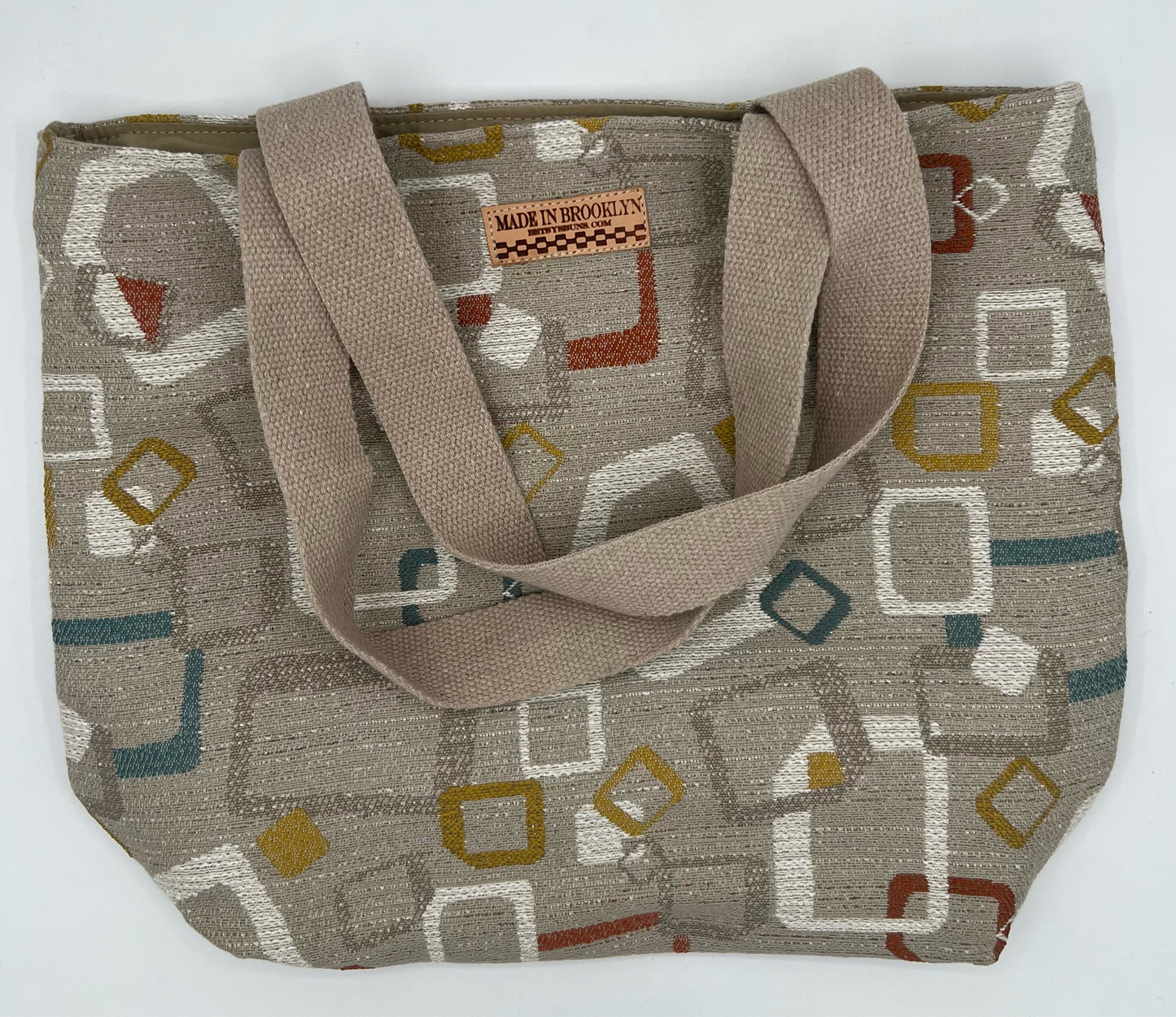 Beige Tote Bag