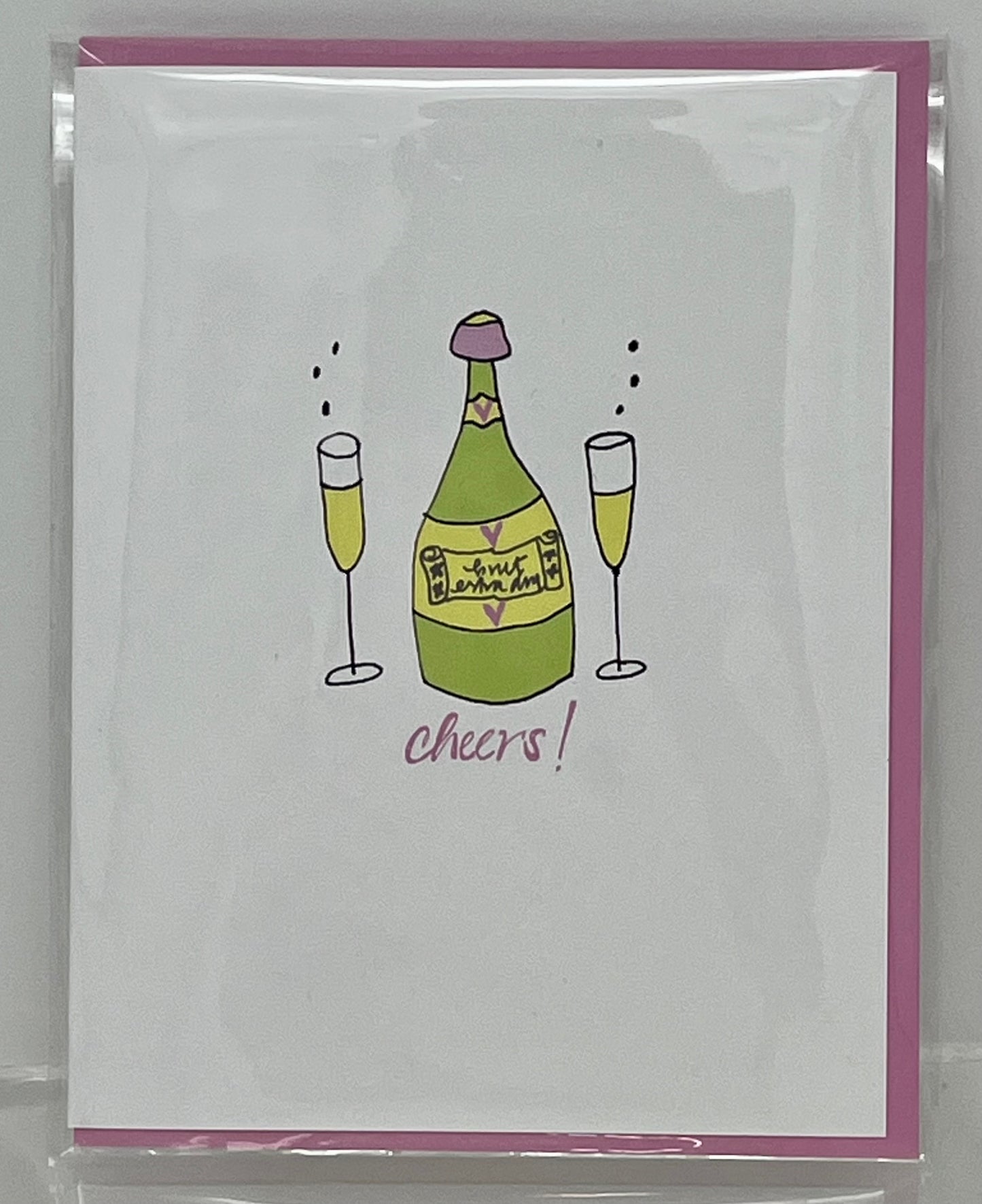 Cheers Wedding Card