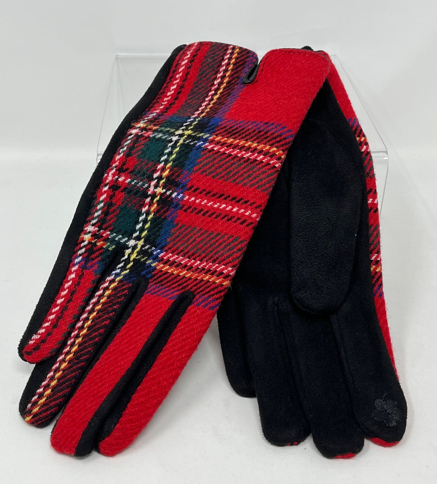 Tarten Plaid Texting Gloves