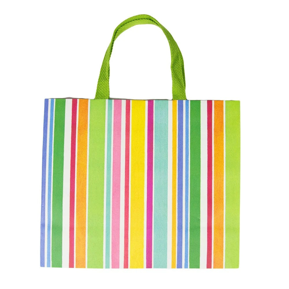 Cabana Stripe Bright Gift Bag Large