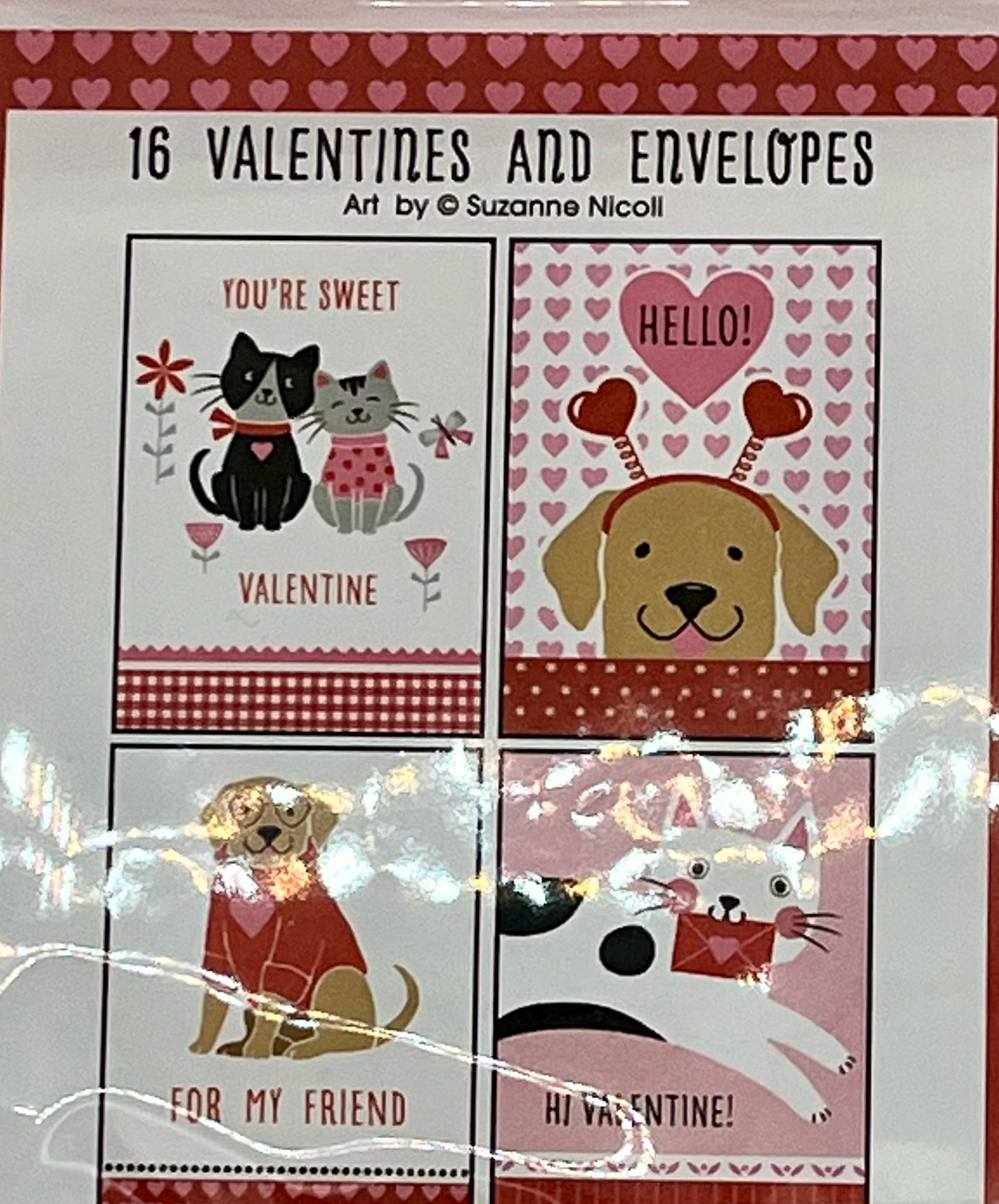 Cats & Dogs Kids Valentines