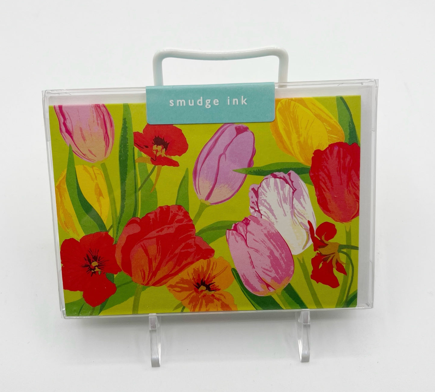 Tulips And Nasturtiums Boxed Note Cards