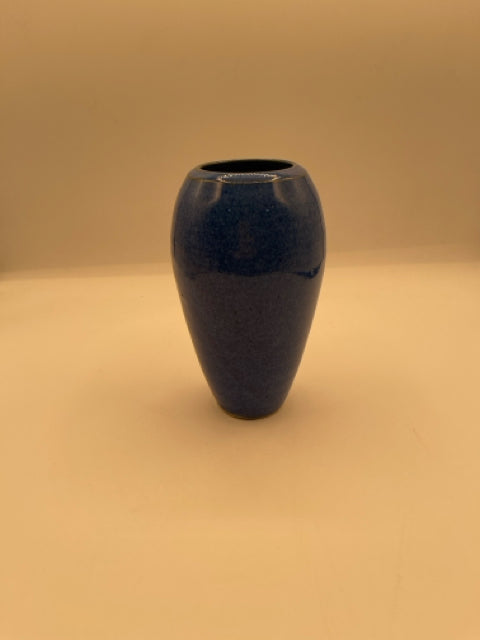 Blue Stoneware Vase