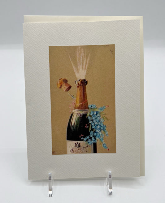 Popped Cork Congratulations Card