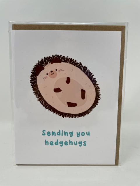 Sending You Hedge-Hugs Card