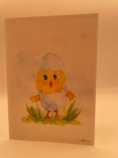 Solo Chick Easter Card