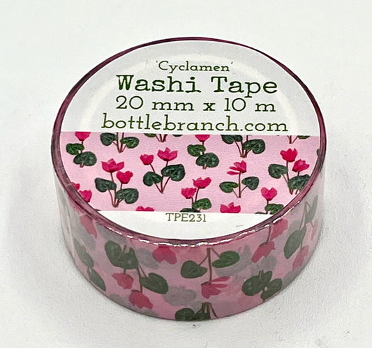 Washi Tape Cyclamen