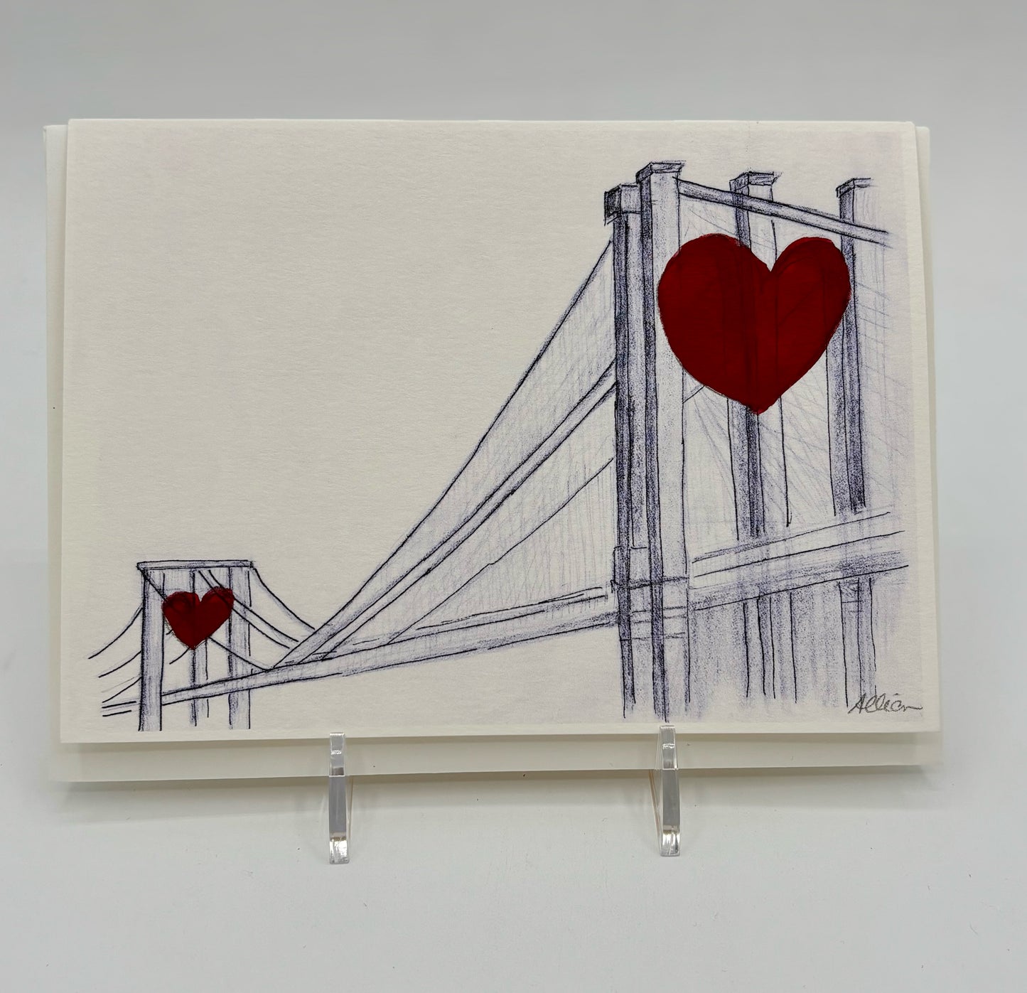 Bridge Love Valentine's Cards